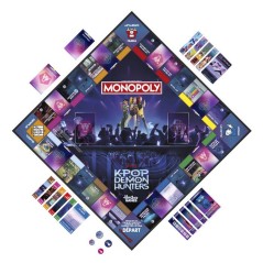 MONOPOLY - G4601101 - MONOPOLY KPOP DEMON HUNTERS - Multicolore