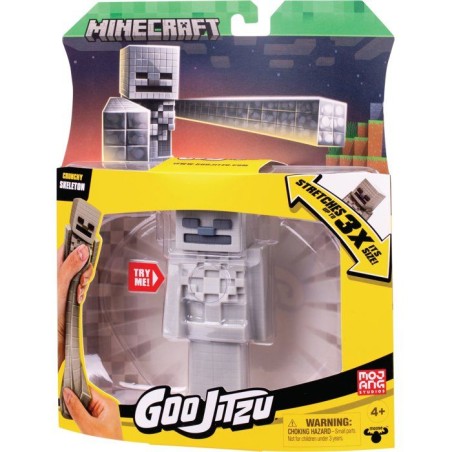 Figurine - HERoeS OF GOO JIT ZU - Skeleton - 11 cm - Extensible - Minecraft