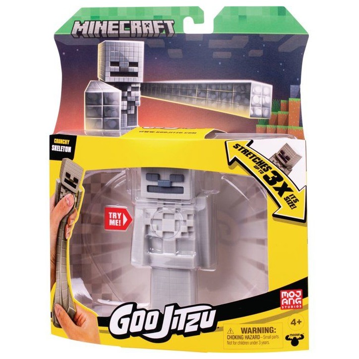 Figurine - HERoeS OF GOO JIT ZU - Skeleton - 11 cm - Extensible - Minecraft