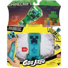 Figurine - HERoeS OF GOO JIT ZU - Creeper Chargé - 11 cm - Extensible - Minecraft