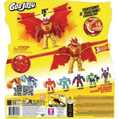 Figurine - HERoeS OF GOO JIT ZU - Blazagon Deluxe - 20 cm - Ailes de c