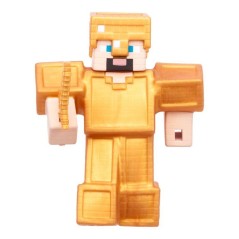 Figurine - HERoeS OF GOO JIT ZU - Steve Gold - 11 cm - Extensible - Minecraft