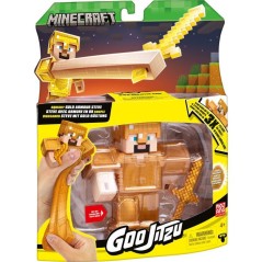 Figurine - HERoeS OF GOO JIT ZU - Steve Gold - 11 cm - Extensible - Mi
