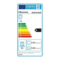 Four encastrable - HISENSE - BSA65226AB - 77L - Cuisson vapeur - Gliss