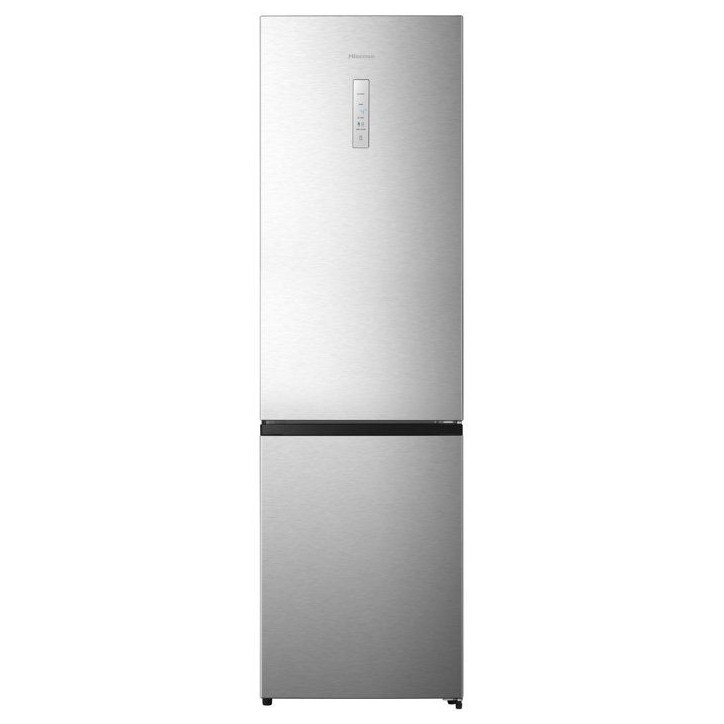Réfrigérateur combiné congélateur bas - HISENSE - RB3N331NACD - 2 portes - 336 L - 185x60x66 cm - Inox Réfrigérateur combiné congélateur bas - HISENSE - RB3N331NACD - 2 portes - 336 L - 185x60x66 cm - Inox