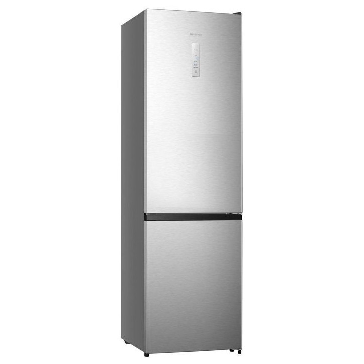 Réfrigérateur combiné congélateur bas - HISENSE - RB3N331NACD - 2 portes - 336 L - 185x60x66 cm - Inox Réfrigérateur combiné congélateur bas - HISENSE - RB3N331NACD - 2 portes - 336 L - 185x60x66 cm - Inox