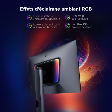 Ecran PC Gamer - HKC - 27 - QHD - 360Hz - Dalle OLED - 0.03ms - GS27QES
