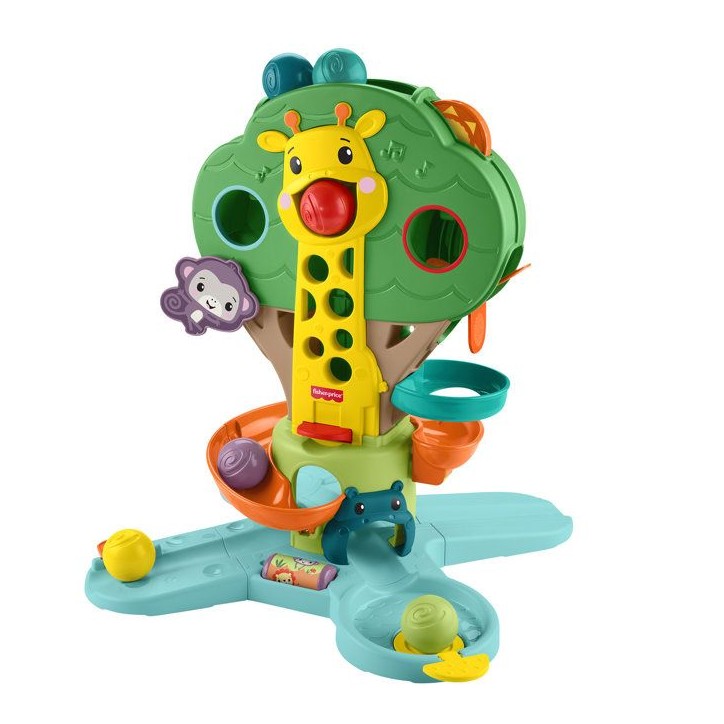 Mon Arbre de la Jungle Évolutif - Centre d'activités - Fisher-Price - Musical - 6 balles incluses - Des 6 mois Mon Arbre de la Jungle Évolutif - Centre d'activités - Fisher-Price - Musical - 6 balles incluses - Des 6 mois