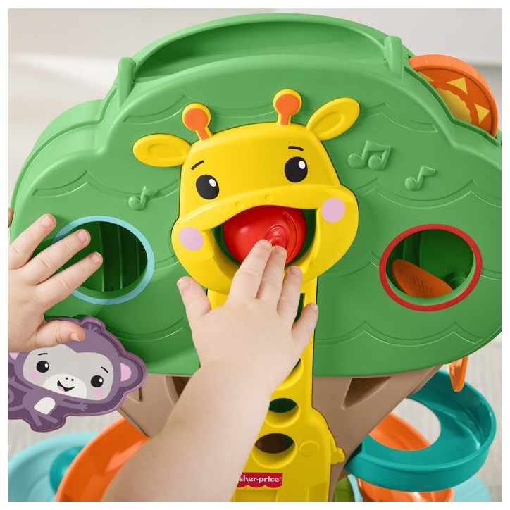Mon Arbre de la Jungle Évolutif - Centre d'activités - Fisher-Price - Musical - 6 balles incluses - Des 6 mois Mon Arbre de la Jungle Évolutif - Centre d'activités - Fisher-Price - Musical - 6 balles incluses - Des 6 mois
