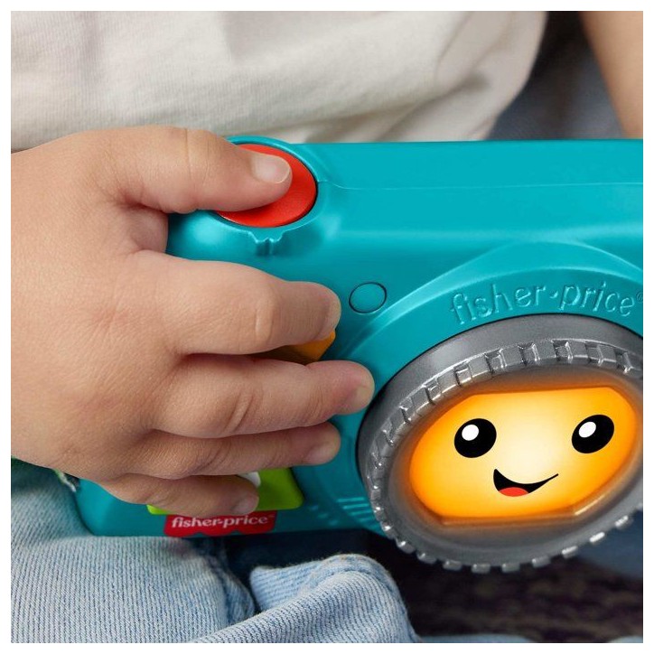 Caméra Lumineuse Rires et Éveil - Jouet musical - Fisher-Price - Multilingue - Plus de 20 chansons - Des 6 mois Caméra Lumineuse Rires et Éveil - Jouet musical - Fisher-Price - Multilingue - Plus de 20 chansons - Des 6 mois