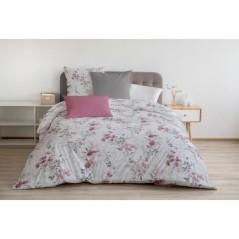 Parure de couette 220x240 cm HOME LINGE PASSION POMPADOUR : Housse de