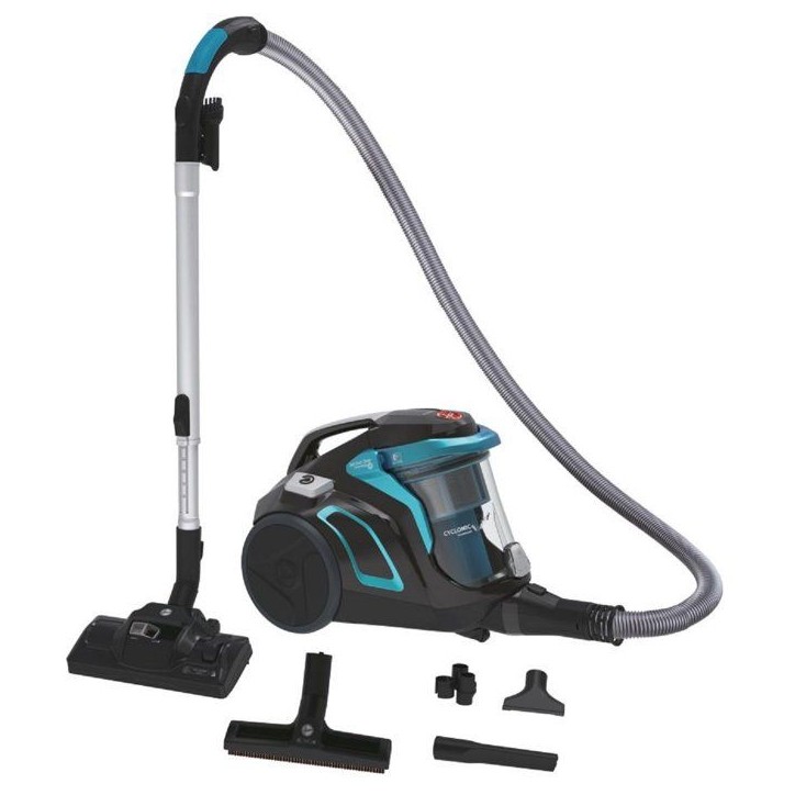 Hoover H-Power HP710PAR - Aspirateur traineau sans Sac Cyclonique - Vidage Facile et hygiénique DustClean - Filtre Hepa Hoover H-Power HP710PAR - Aspirateur traineau sans Sac Cyclonique - Vidage Facile et hygiénique DustClean - Filtre Hepa