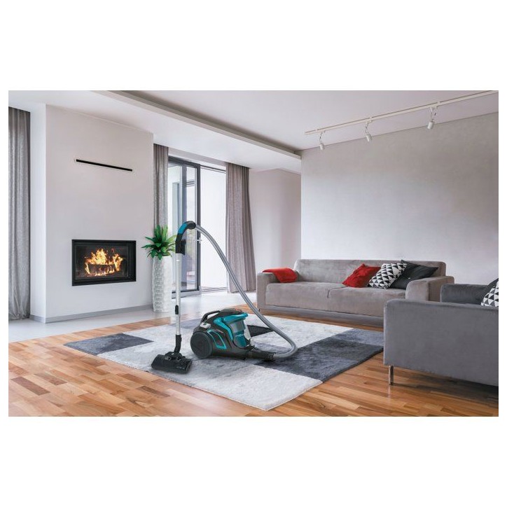 Hoover H-Power HP710PAR - Aspirateur traineau sans Sac Cyclonique - Vidage Facile et hygiénique DustClean - Filtre Hepa Hoover H-Power HP710PAR - Aspirateur traineau sans Sac Cyclonique - Vidage Facile et hygiénique DustClean - Filtre Hepa