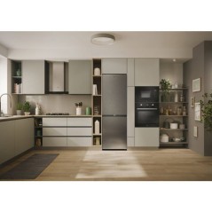Réfrigérateur combiné - HOOVER HONCQ2T618EX - 355 L - Total No Fros