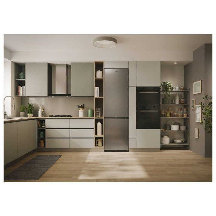 Réfrigérateur combiné - HOOVER HONCQ2T620EX - Total No Frost - 409 L - 38 dB - Inox Réfrigérateur combiné - HOOVER HONCQ2T620EX - Total No Frost - 409 L - 38 dB - Inox
