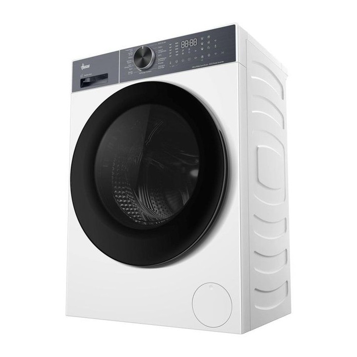 Lave-linge hublot HOOVER HLP 610BL10UH-47 - 10 kg - Induction - 1600 trs/min - Classe A-35% - Connecté - Vapeur - Blanc