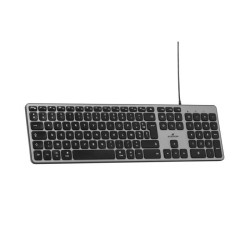 Clavier Filaire - Bluestork - KB Mac - Azerty - Compatible Mac - Noir