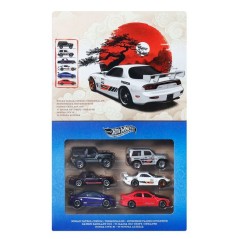 Coffret véhicules miniatures - HOT WHEELS - Street of Japan - Pack de