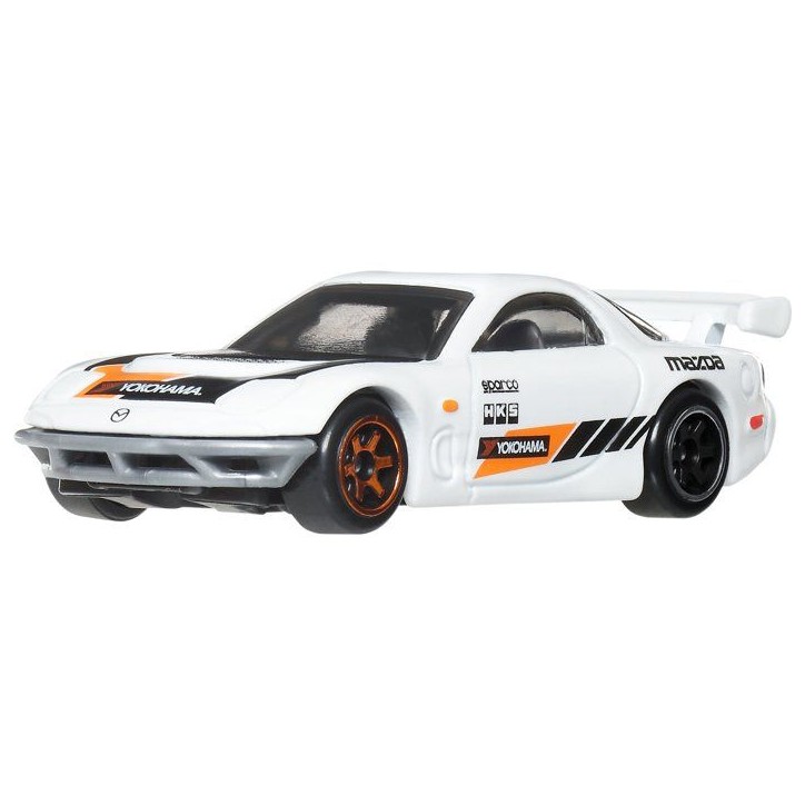 Coffret véhicules miniatures - HOT WHEELS - Street of Japan - Pack de 6 véhicules - Échelle 1/64 - Métal moulé - Multicolor