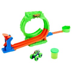 Coffret de jeu - HOT WHEELS Monster Trucks - Défi Looping Chaos - Wre
