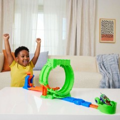Coffret de jeu - HOT WHEELS Monster Trucks - Défi Looping Chaos - Wre