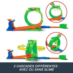 Coffret de jeu - HOT WHEELS Monster Trucks - Défi Looping Chaos - Wre