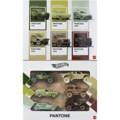 Coffret véhicules - HOT WHEELS - Pantone JNK94 - 6 véhicules - Colla