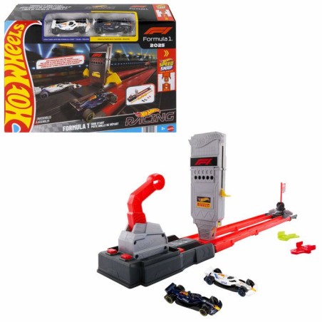Coffret piste - HOT WHEELS - Piste Grille de Départ Formule 1 - 2 vé