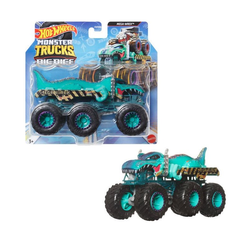 Voiture - Hot Wheels - Monster Trucks - Assortiment 1/64 - Multicolore