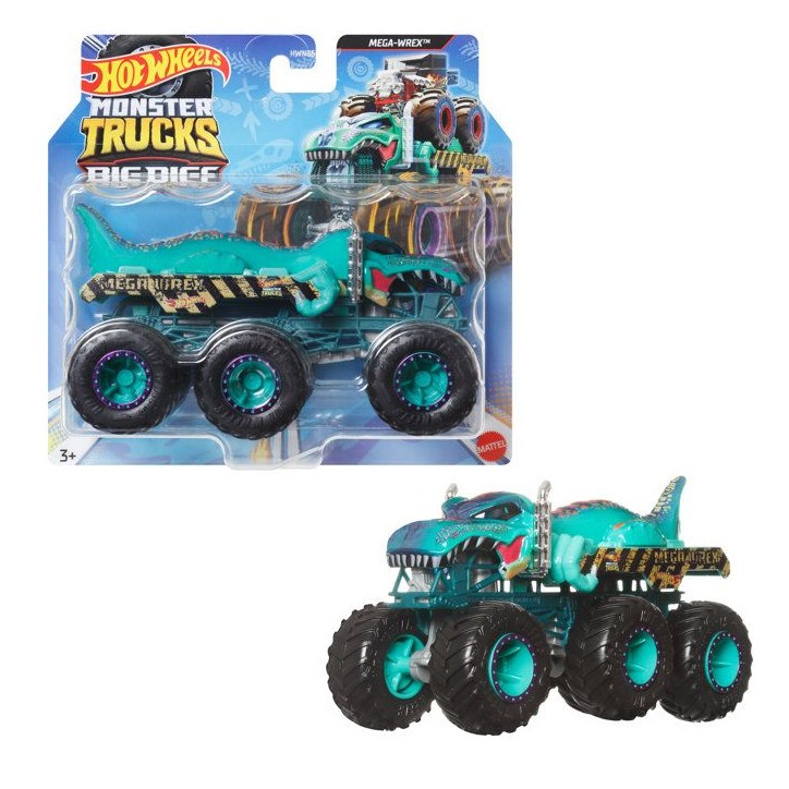 Voiture - Hot Wheels - Monster Trucks - Assortiment 1/64 - Multicolore - 6 roues Voiture - Hot Wheels - Monster Trucks - Assortiment 1/64 - Multicolore - 6 roues