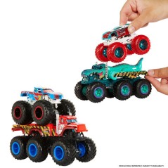 Voiture - Hot Wheels - Monster Trucks - Assortiment 1/64 - Multicolore