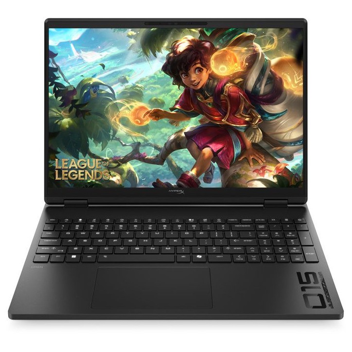 PC Portable Gamer HyperX OMEN 15-gb0007nf - Sans Windows - 15,3 2K 165Hz - RTX 5060 - Ryzen 7 260 - 16Go - 512Go SSD - AZERTY