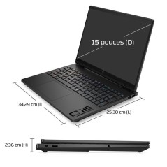 PC Portable Gamer HyperX OMEN 15-gb0007nf - Sans Windows - 15,3 2K 165