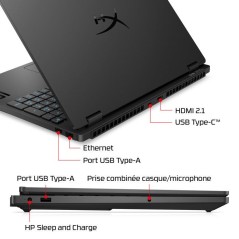 PC Portable Gamer HyperX OMEN 15-gb0007nf - Sans Windows - 15,3 2K 165