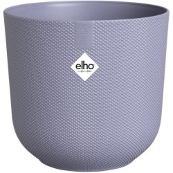 ELHO Lot de 3 pots de fleur rond Jazz - Ø14xH13,1, Ø16xH15,3, Ø19