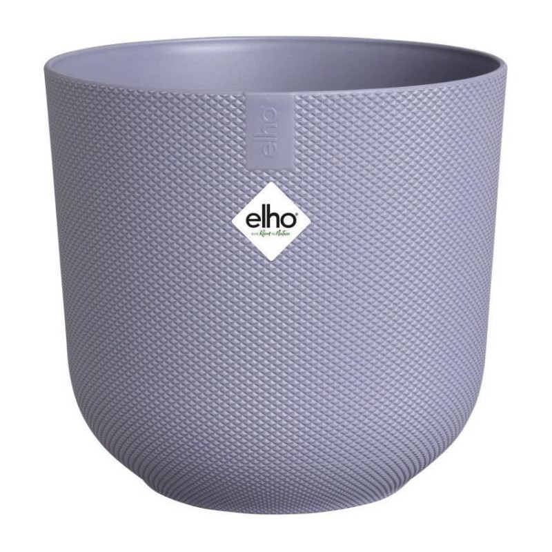 ELHO Lot de 3 pots de fleur rond Jazz - Ø14xH13,1, Ø16xH15,3, Ø19 ELHO Lot de 3 pots de fleur rond Jazz - Ø14xH13,1, Ø16xH15,3, Ø19
