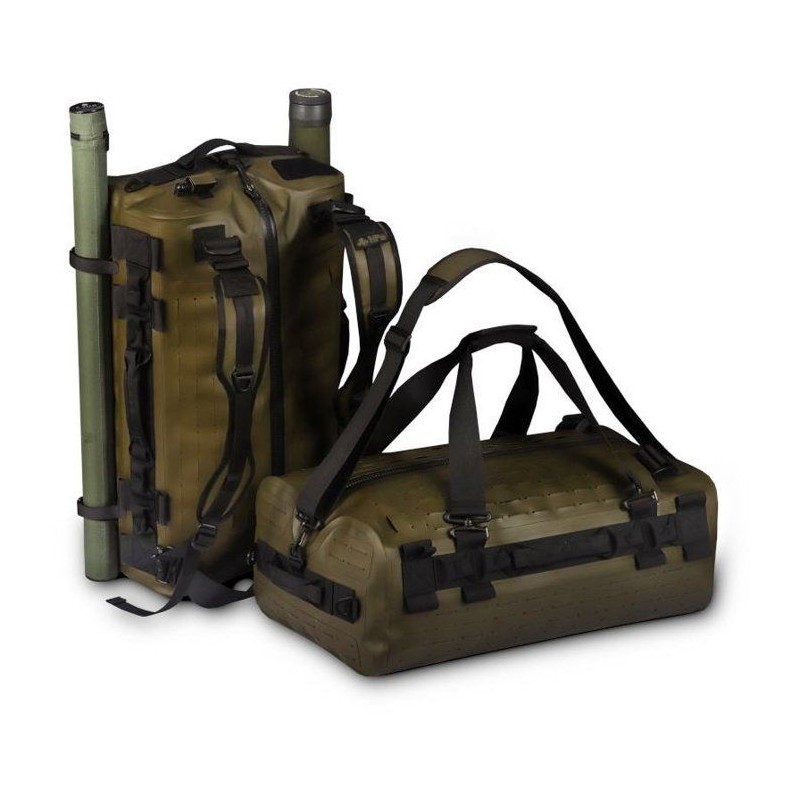 Sac étanche - HPA - Hybriduffle 50-ZIP68 - 50 L - Kaki - Étanche