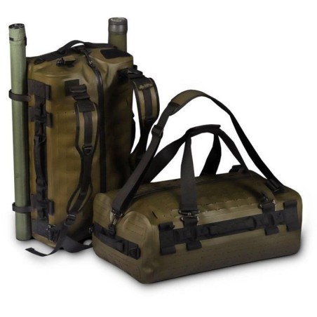 Sac étanche - HPA - Hybriduffle 50-ZIP68 - 50 L - Kaki - Étanche