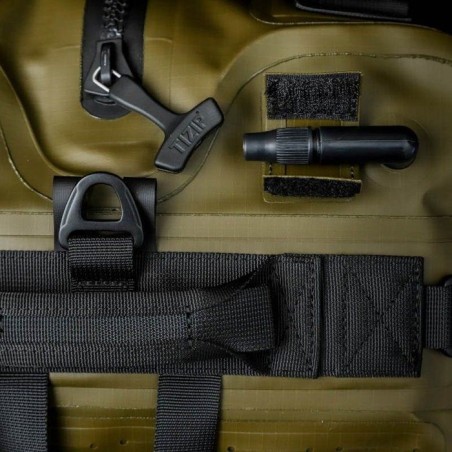 Sac étanche - HPA - Hybriduffle 50-ZIP68 - 50 L - Kaki - Étanche