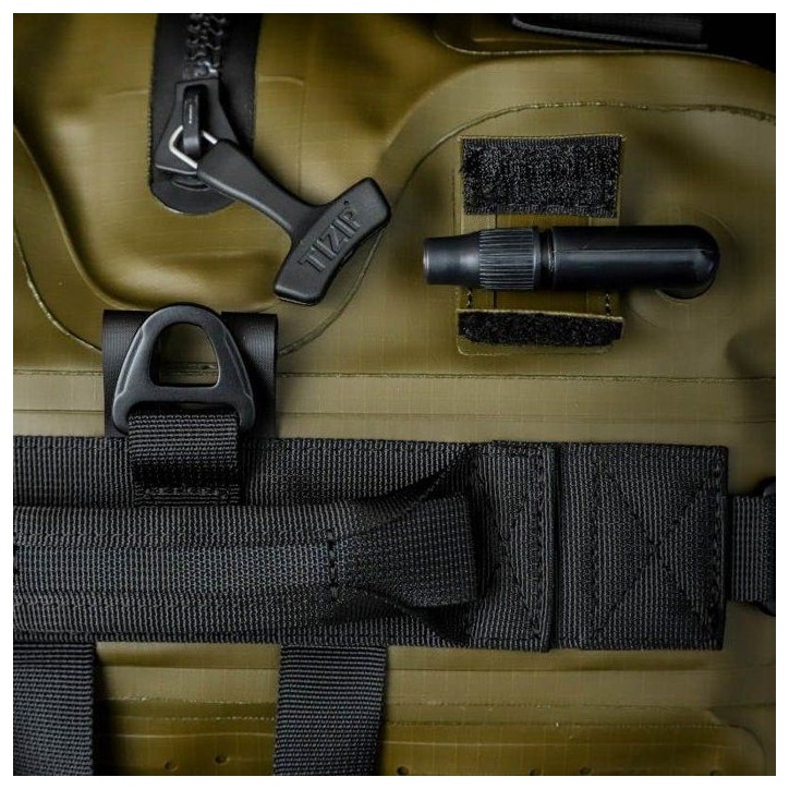 Sac étanche - HPA - Hybriduffle 50-ZIP68 - 50 L - Kaki - Étanche Sac étanche - HPA - Hybriduffle 50-ZIP68 - 50 L - Kaki - Étanche