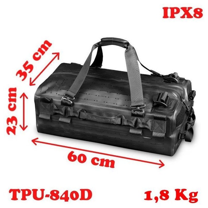 Sac étanche - HPA - Hybriduffle 50-ZIP68 - 50 L - Kaki - Étanche Sac étanche - HPA - Hybriduffle 50-ZIP68 - 50 L - Kaki - Étanche