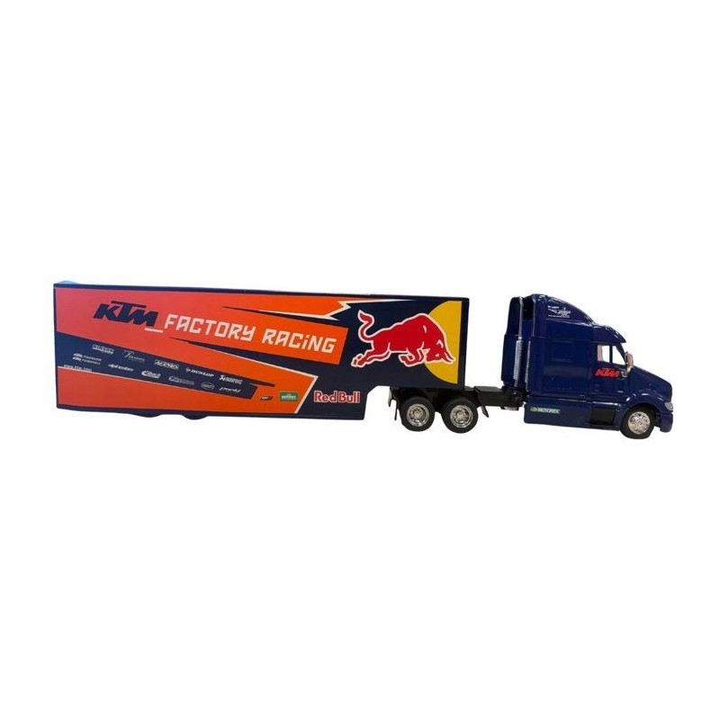 Camion miniature de collection - NEWRAY - Peterbilt T387 KTM Red Bull