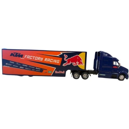 Camion miniature de collection - NEWRAY - Peterbilt T387 KTM Red Bull