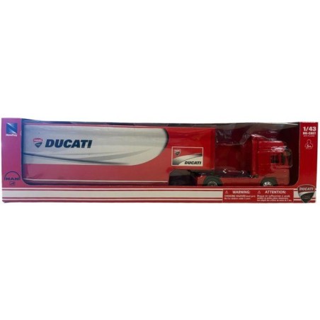 Camion miniature de collection - NEWRAY - MAN Ducati 2017 - 1/43