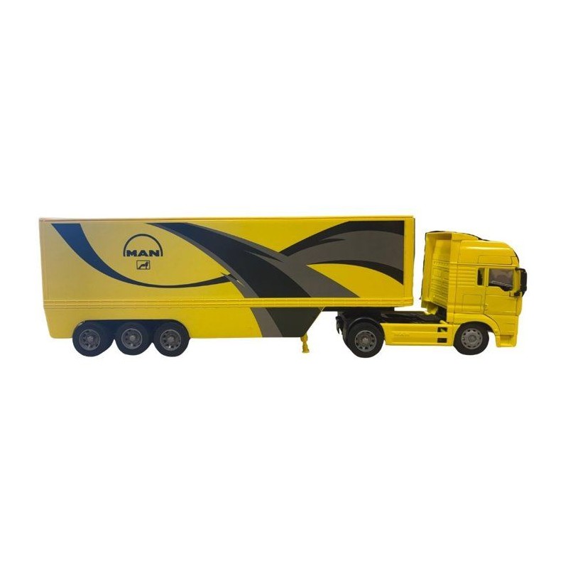 Camion miniature de collection - NEWRAY - MAN TG18.410A avec remorque