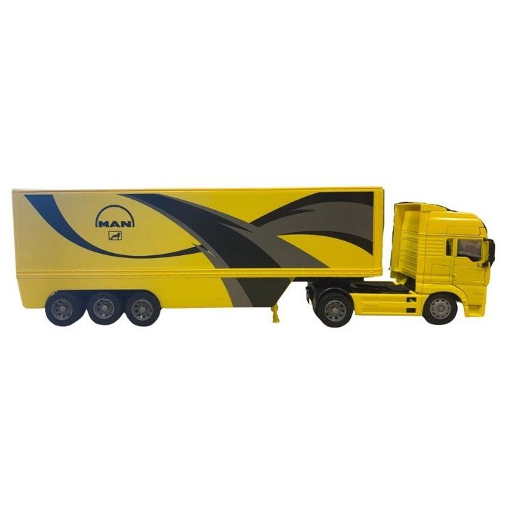 Camion miniature de collection - NEWRAY - MAN TG18.410A avec remorque container - 1/32 Camion miniature de collection - NEWRAY - MAN TG18.410A avec remorque container - 1/32