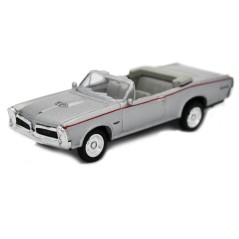 Voiture miniature de collection - NEWRAY - Pontiac GTO 1966 - Gris - 1