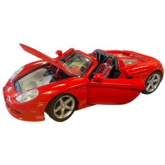 Voiture miniature de collection - CARARAMA - Porsche Carrera GT - Roug