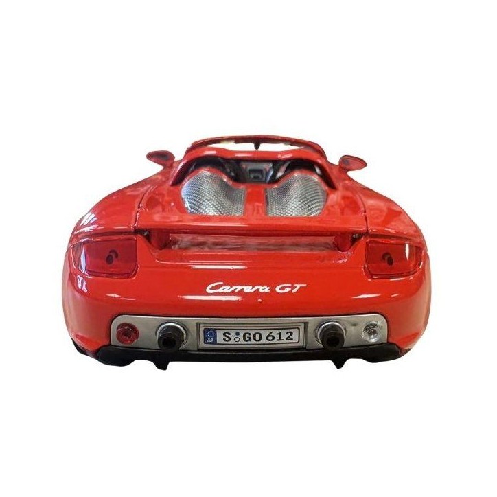 Voiture miniature de collection - CARARAMA - Porsche Carrera GT - Rouge - 1/24 Voiture miniature de collection - CARARAMA - Porsche Carrera GT - Rouge - 1/24
