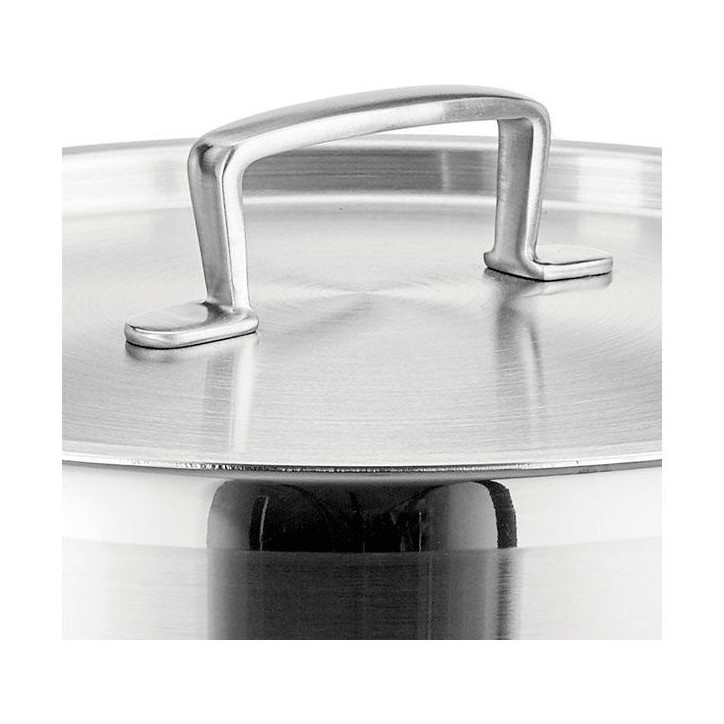 Marmite - INOXIBAR - Exper 28 cm - acier inoxydable - triple fond - induction Marmite - INOXIBAR - Exper 28 cm - acier inoxydable - triple fond - induction